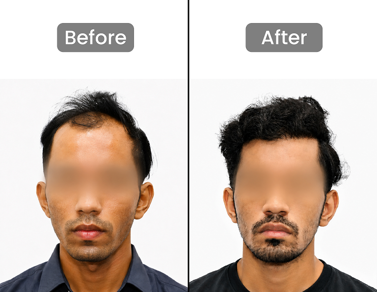 Hair Restoration Result 1